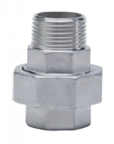 Verschraubung Typ 341, A/I, konisch dichtend, 1/4"